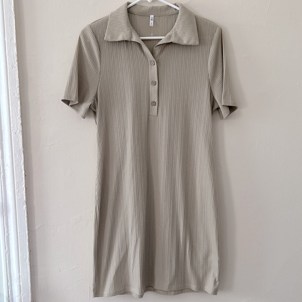 Women’s shirt dress 3rd + Malt Brand | Size XL | Sage green